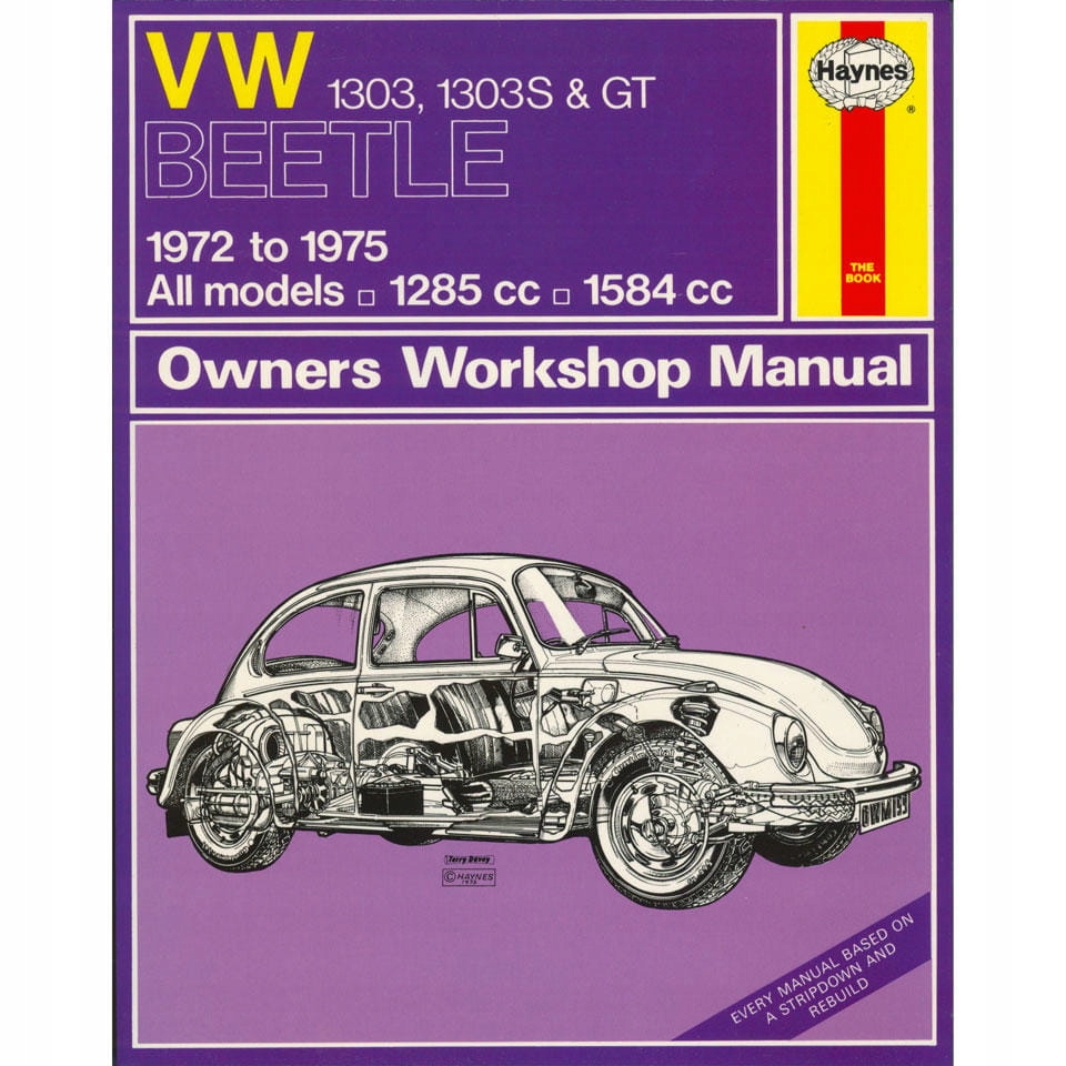 VW Beetle 1303 Owners Workshop Manual