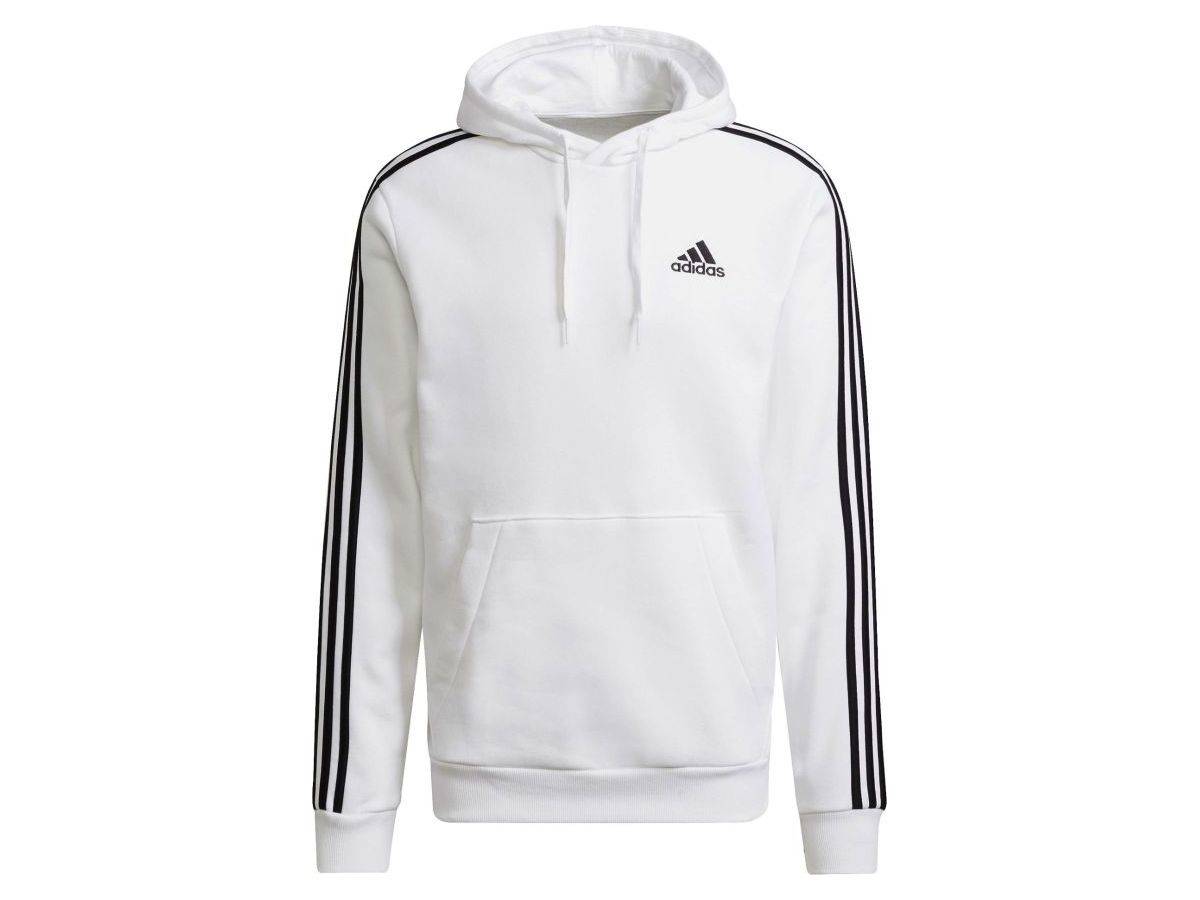 Pánská mikina s kapucí Adidas M 3S Fl Hd XXL
