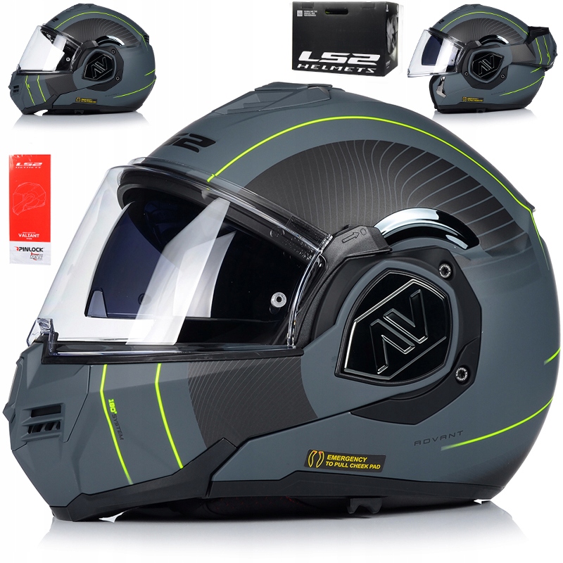 Motocyklová Prilba LS2 FF906 Advant Cooper Čeľusťová Pinlock