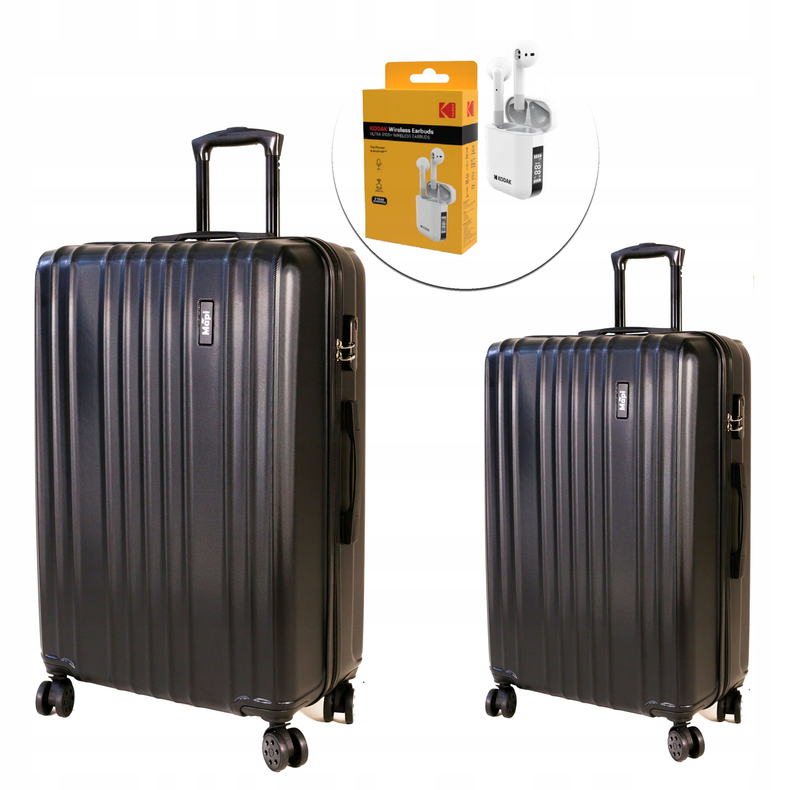 Zestaw Walizek Średniej i Kabinowej