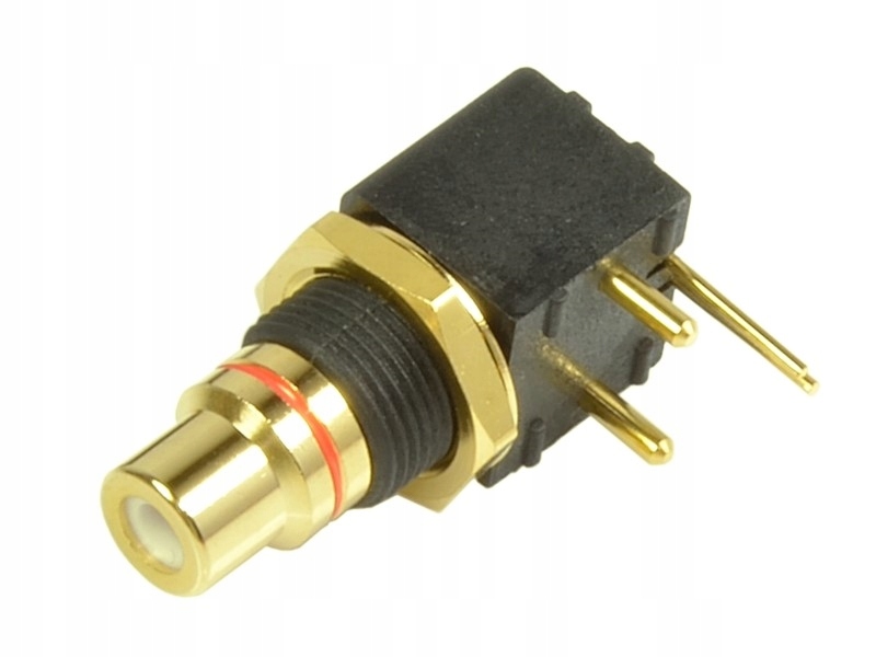 

Gniazdo Rca Do Pcb Auden GPCB2-R Czerwone Teflon