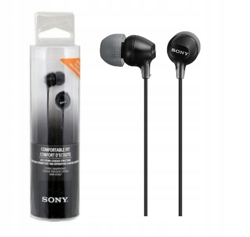 Słuchawki Sony MDR-EX15LP czarne