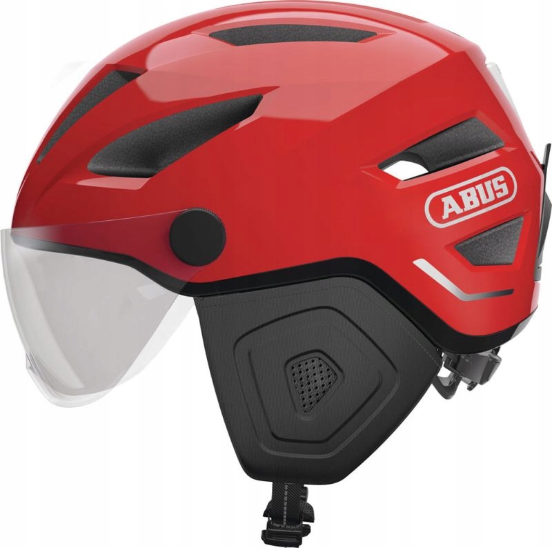 Cyklistická přilba Abus Pedelec 2.0 Ace Blaze Red velikost L: 56-62 cm červená