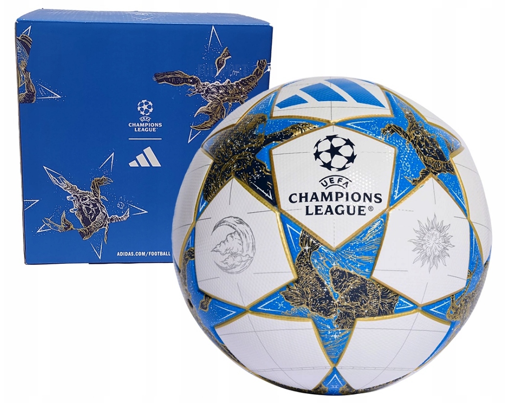 Piłka nożna adidas Ucl League Box JP1548 Rozmiar 5 Napompowana