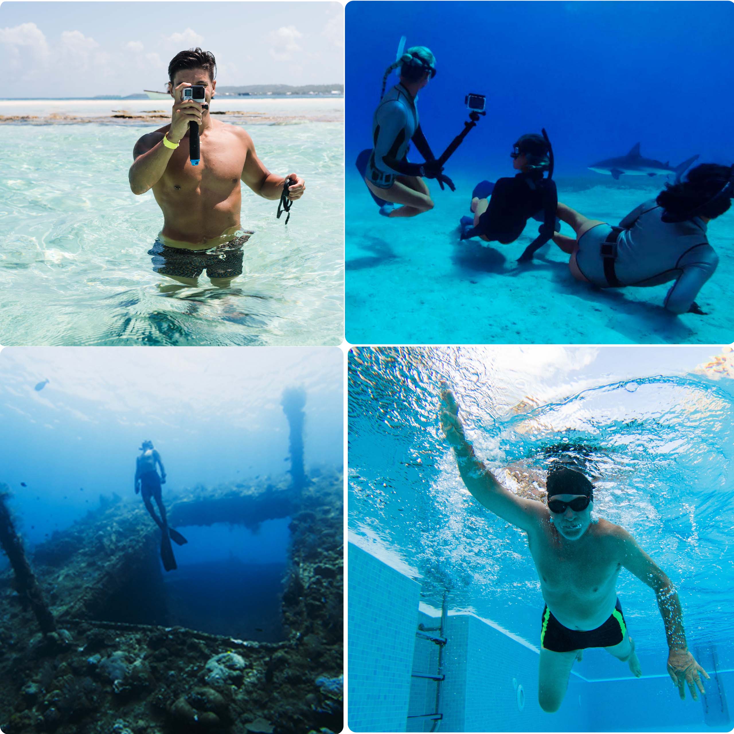 Obudowa Wodoszczelna Wodoodporna do 60m GoPro 12 11 10 9 Waga produktu 89 g