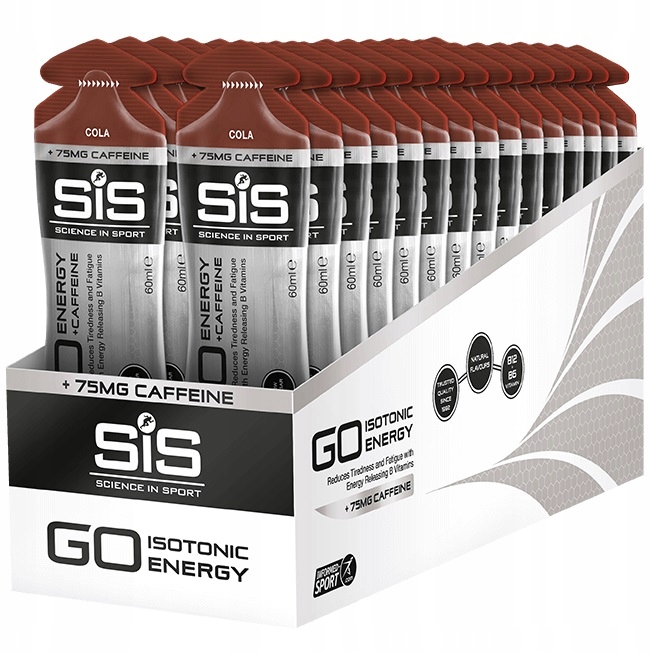 Sis Energy+caffeine Gel Energetický Gel 30ks x 60 Ml Energie Cola