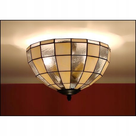 Stropné Svietidlo lampa luster vitráž Modernus 40 cm