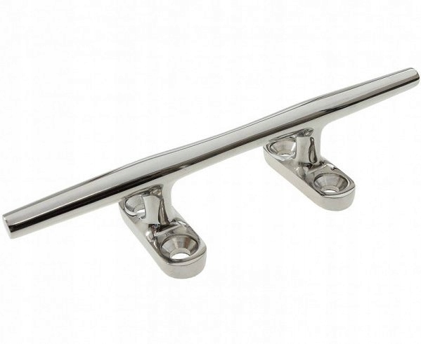 Knaga nierdzewna cumownicza amerykańska rogowa rożkowa LD 150 mm stal