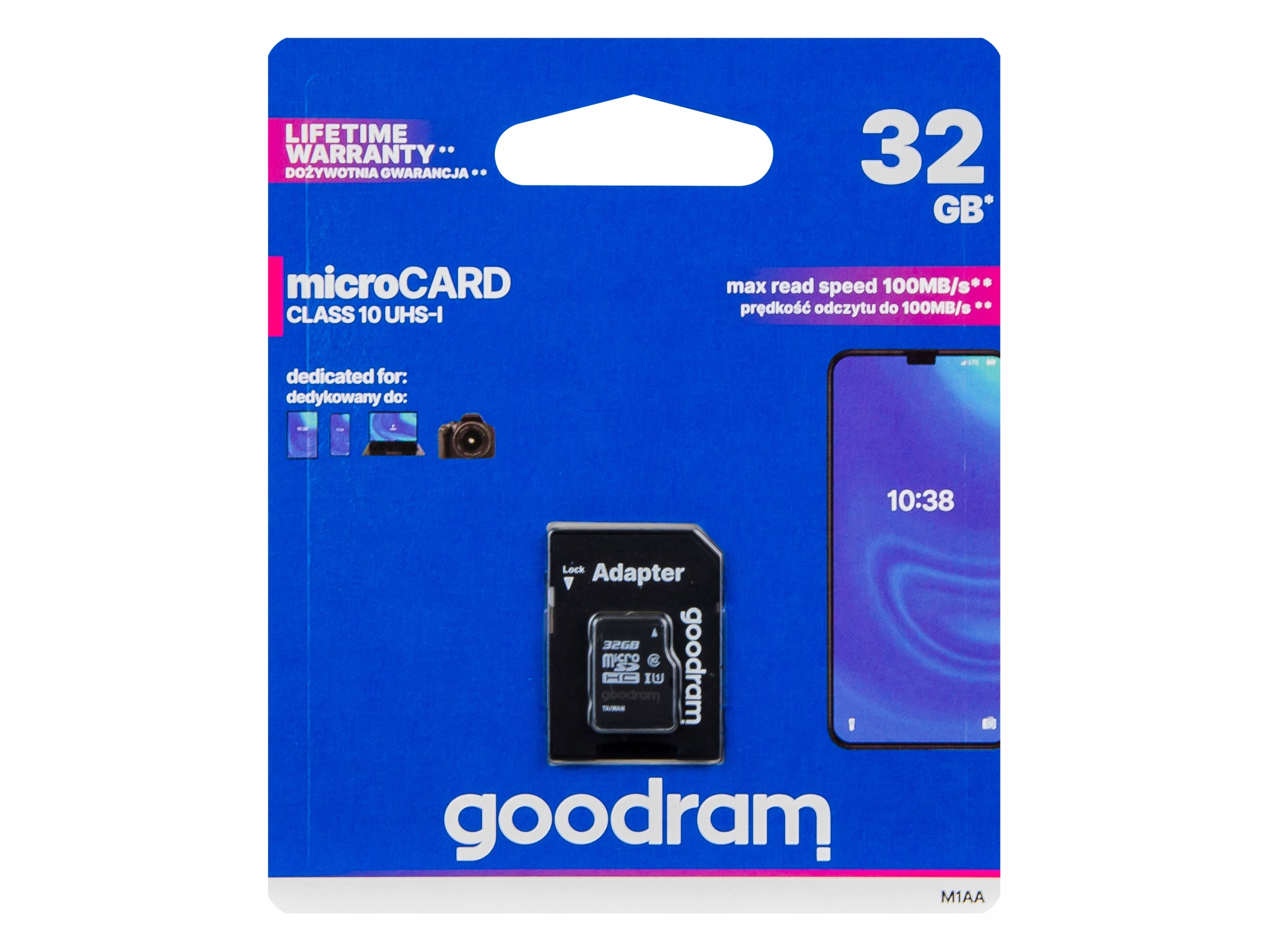 KAMERA SPORTOWA GO PRO4U 4K UHD WIFI USB AKCESORIA KARTA 32 GB PILOT ZESTAW Kolor czarny