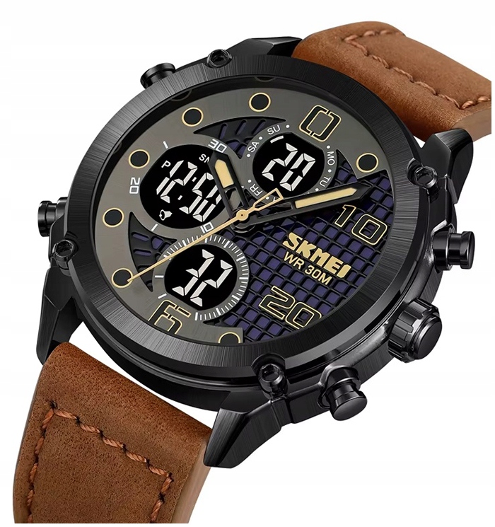 Zegarek męski Skmei skm.119751c.mn elektroniczny wiele funkcji