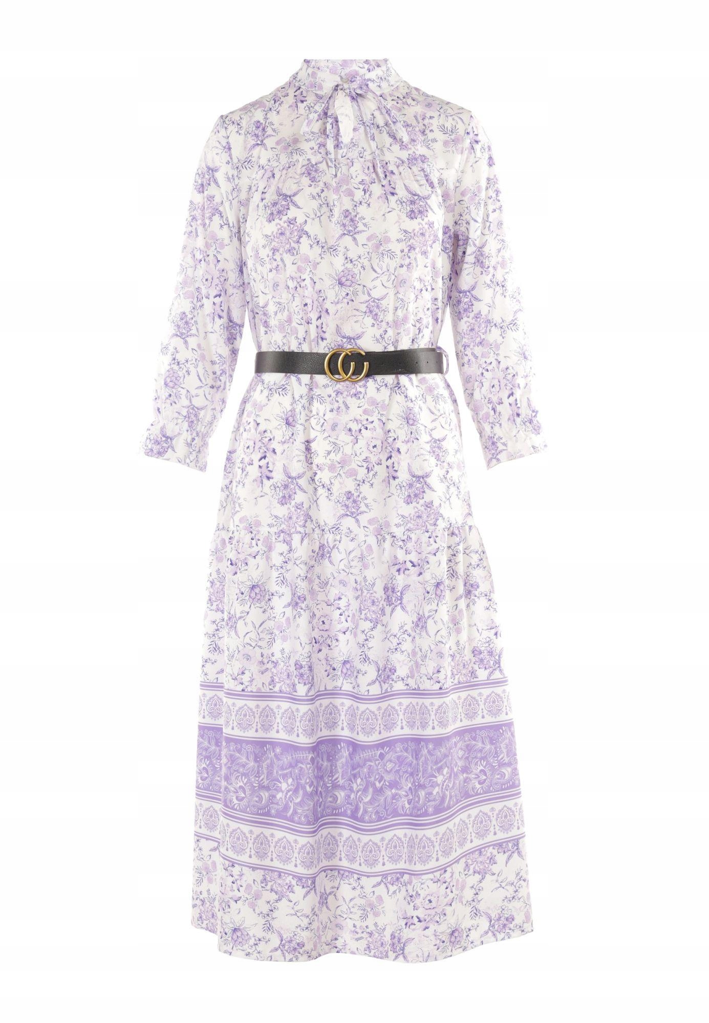 

Renee Jasnofioletowa Sukienka damska S/m 3/4