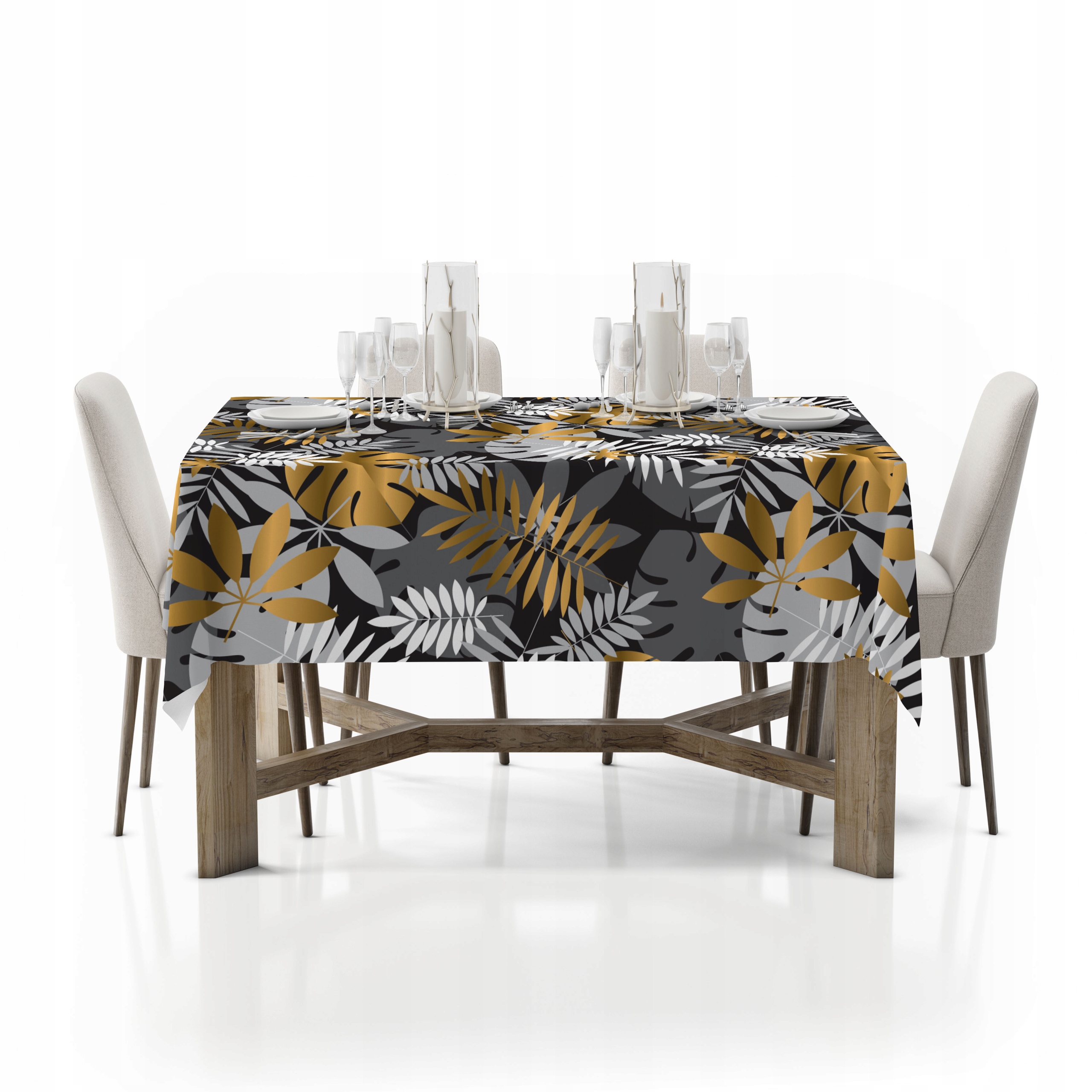 

Obrus z nadrukiem na Stół kwiaty 110x160 D404-277