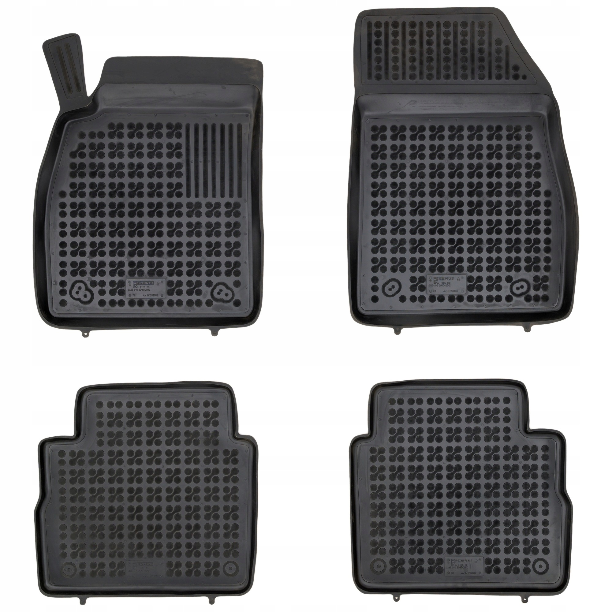 Dywaniki gumowe korytka samochodowe Saab 9-5 II 2010-2012