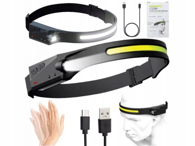 LATARKA CZOŁOWA ODBLASKOWA 350 lm