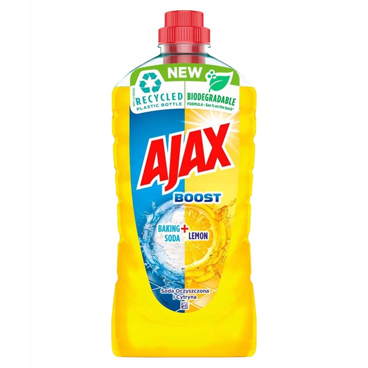 

Ajax Płyn Uniwersalny Boost Soda Lemon 1L