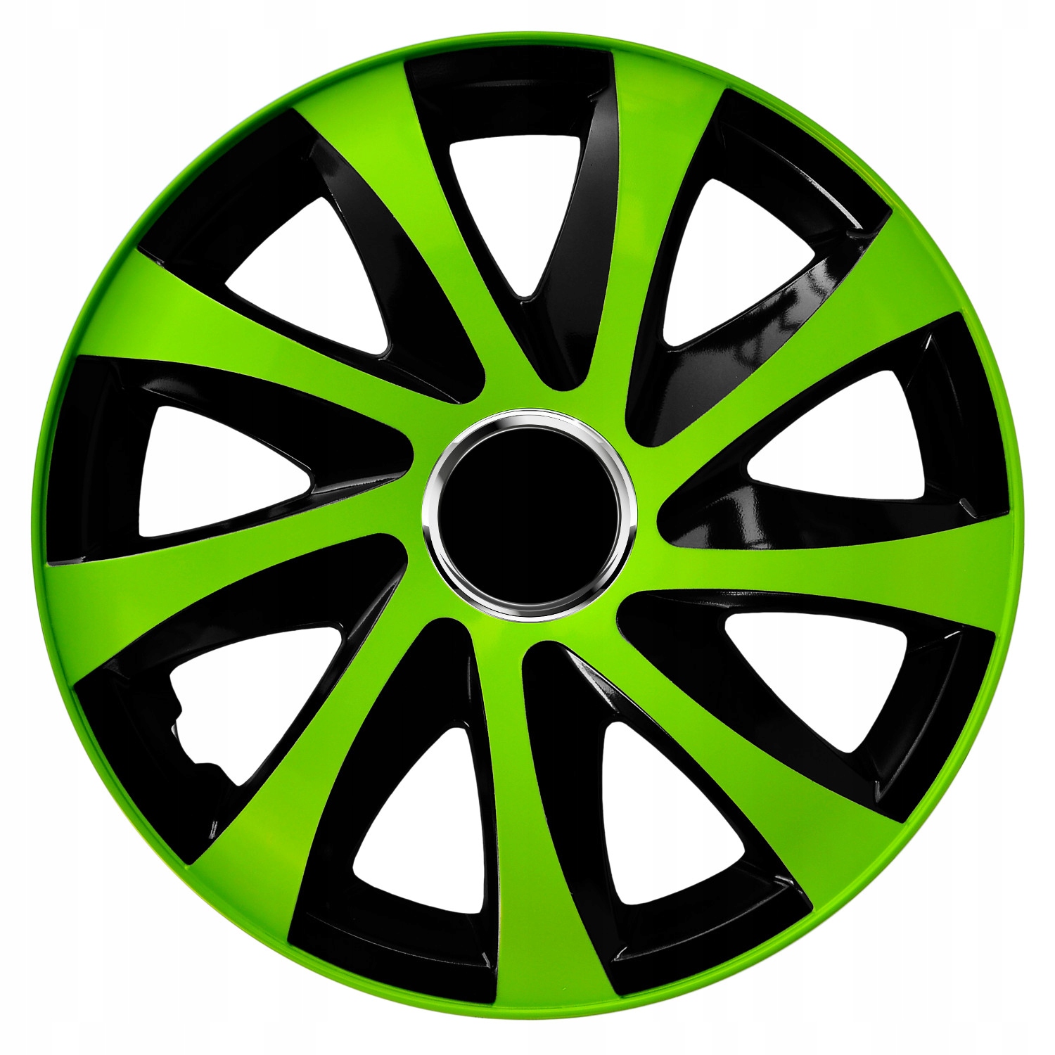 

Kołpaki czarno zielone Drift Extra 13'' 4 sztuki