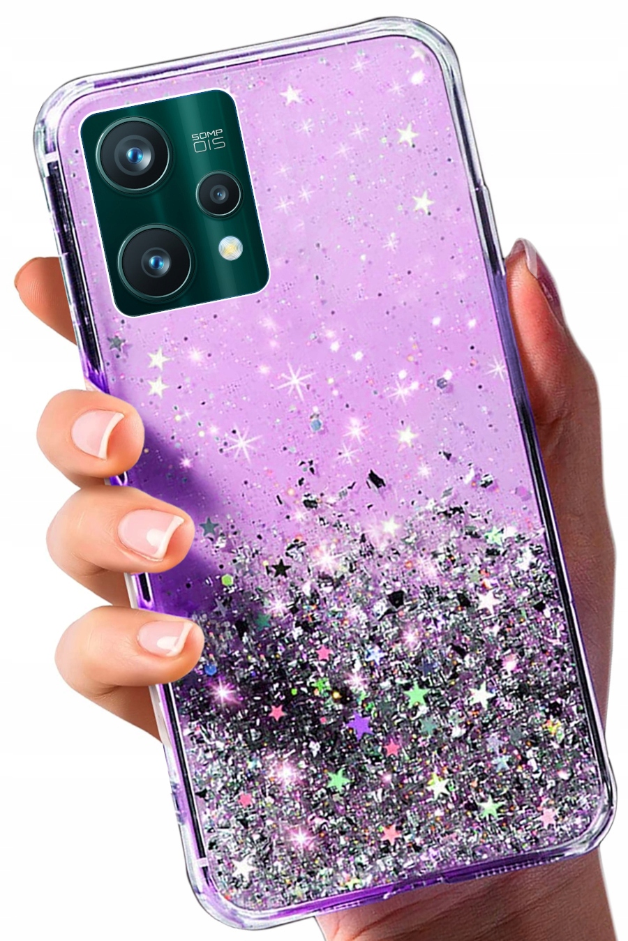 

Etui do Realme 9 Pro Glitter Case Brokat Szkło