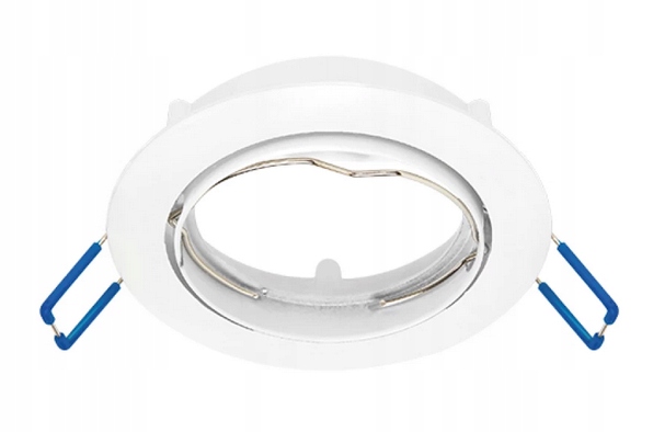 Oprawa wpuszczana OCZKO OBROTOWA BIAŁA