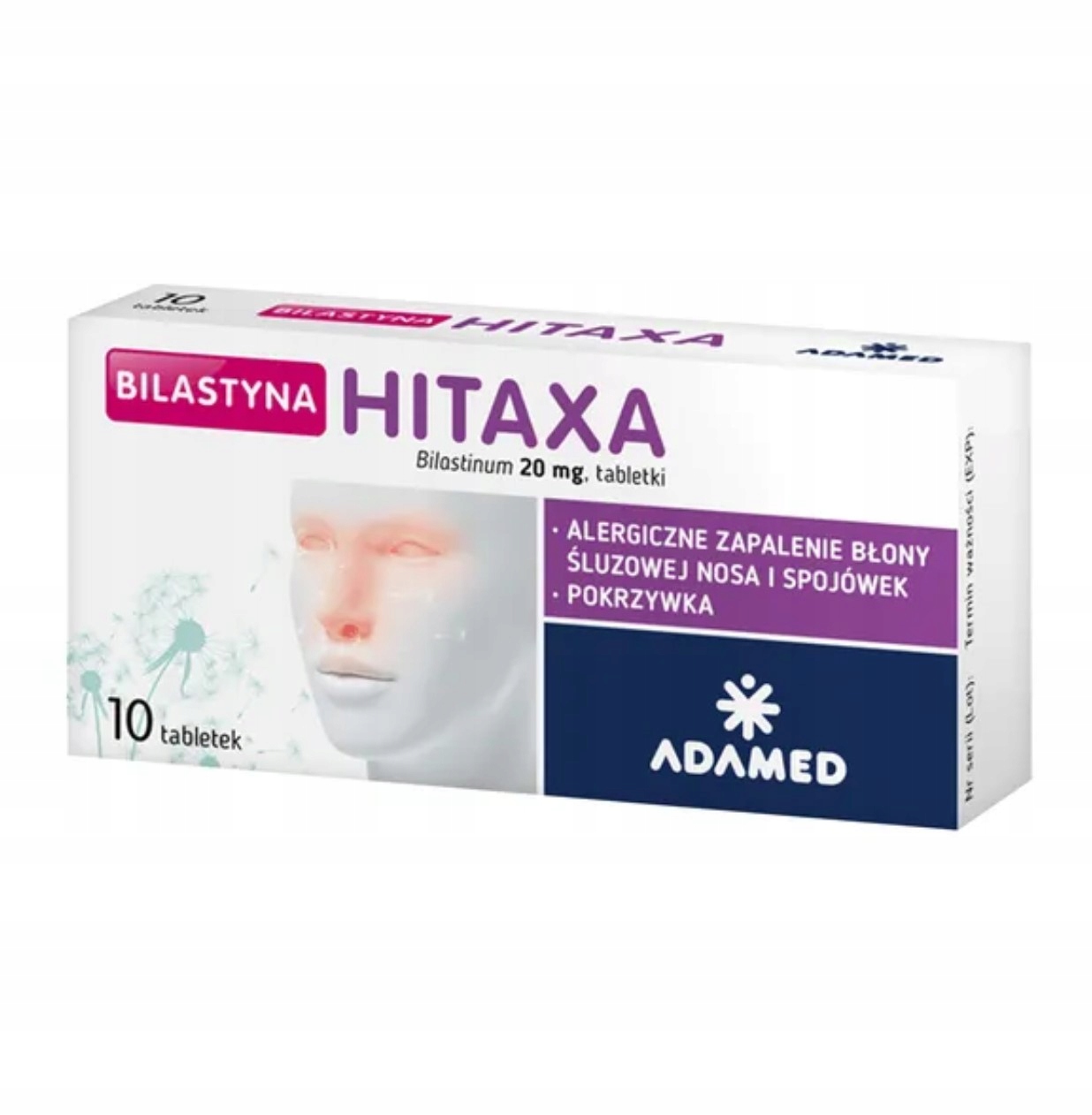 БИЛАСТИНА Хитакса 20 мг лек на катарсисе 10 таблеток