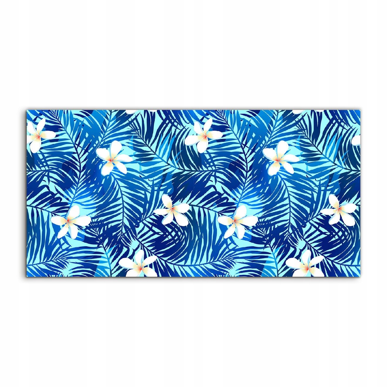 

Obraz akrylowy 140x70 cm Plumeria Kwiat Akwarele