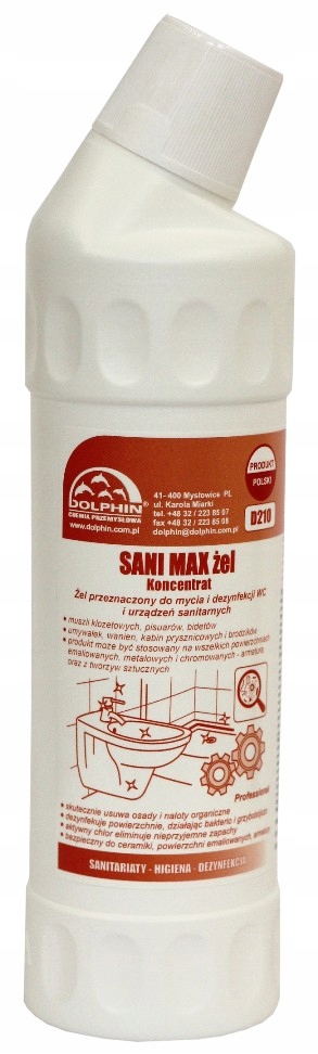 

Żel Do Wc Duck 750 ML Dolphin Sani Max 750 ML