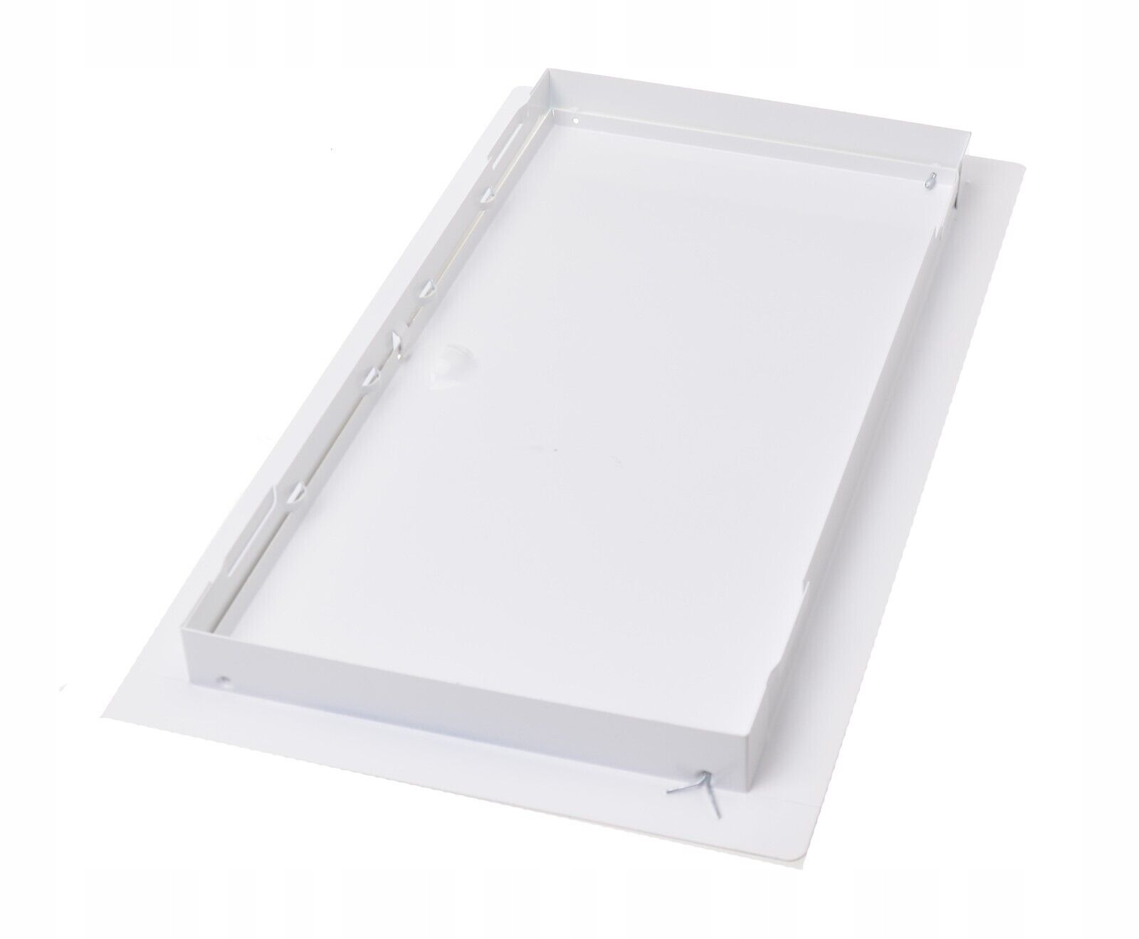 DRZWICZKI REWIZYJNE BIAŁE METALOWE NA ZATRZASK 15X20cm Marka inna