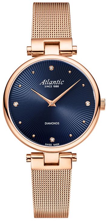 Atlantic Royal Diamonds Pattern Edition 29044.44.57MB 33mm 3ATM Ronda 762