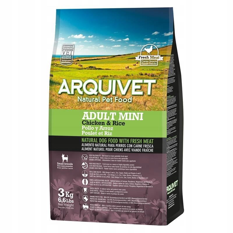 Levně Arquivet Dog Adult Mini 3kg