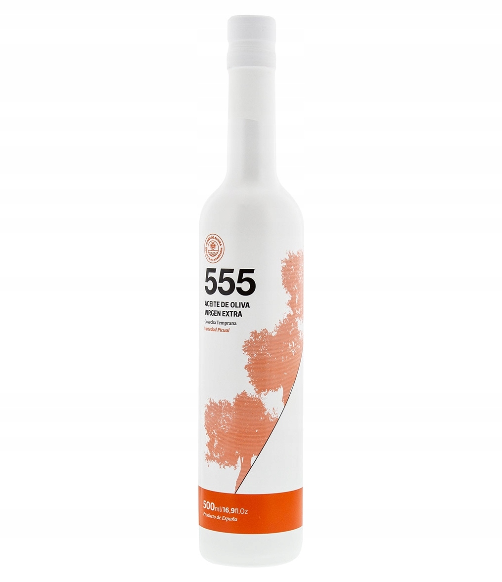 555 Hiszpańska Oliwa z Oliwek Picual Extra Vergine 500ml Wczesne Zbiory