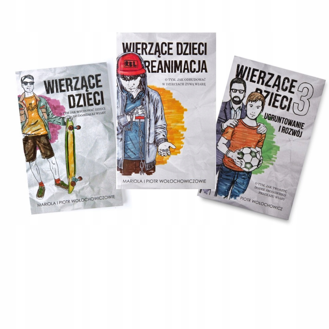 

Pakiet Dla Rodziców: Wierzące Dzieci tom 1,2 i 3