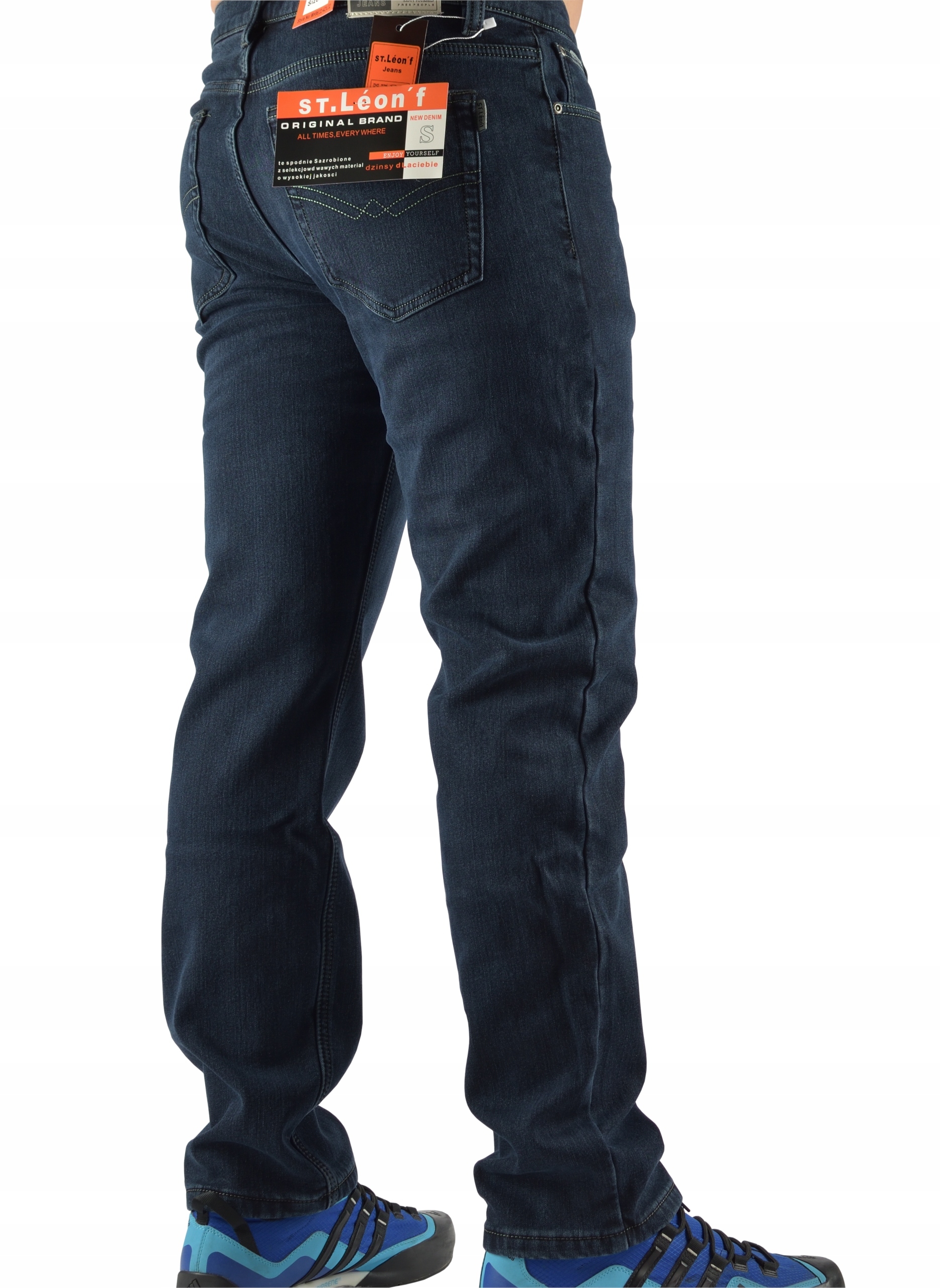 

Spodnie Ocieplane Jeans Męskie St.leon W38 L30