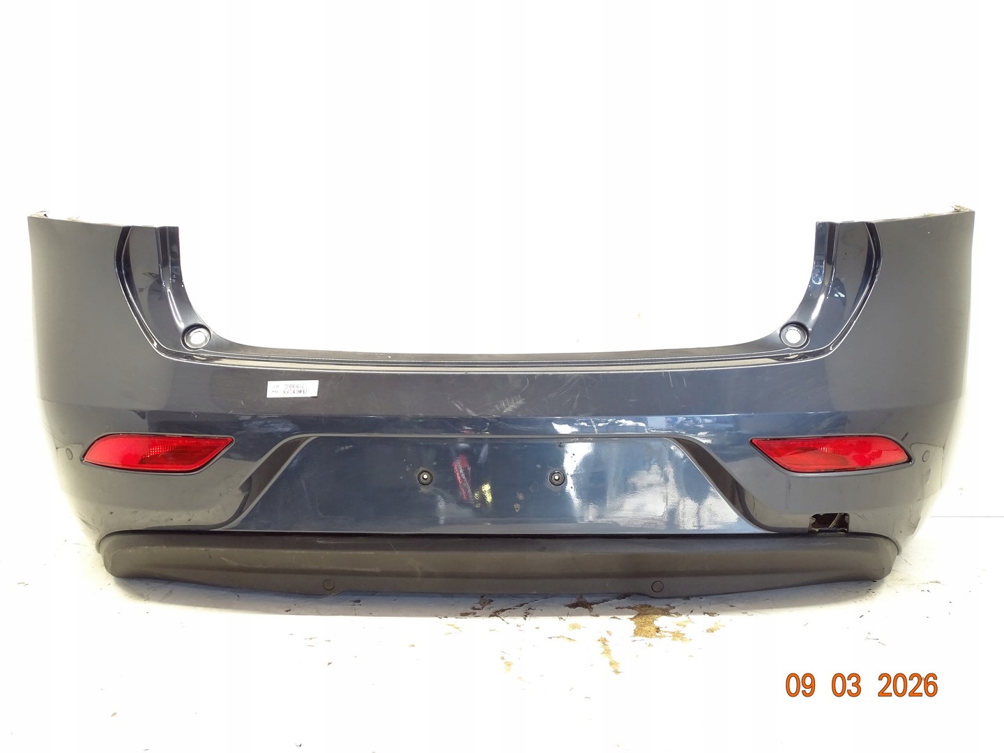bumper rear part rear VOLVO V40 II 5D 12- DENIM BLUE