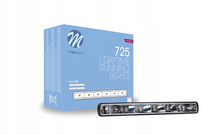 Світлодіодні денні ходові вогні DRL LDO725 725 E4