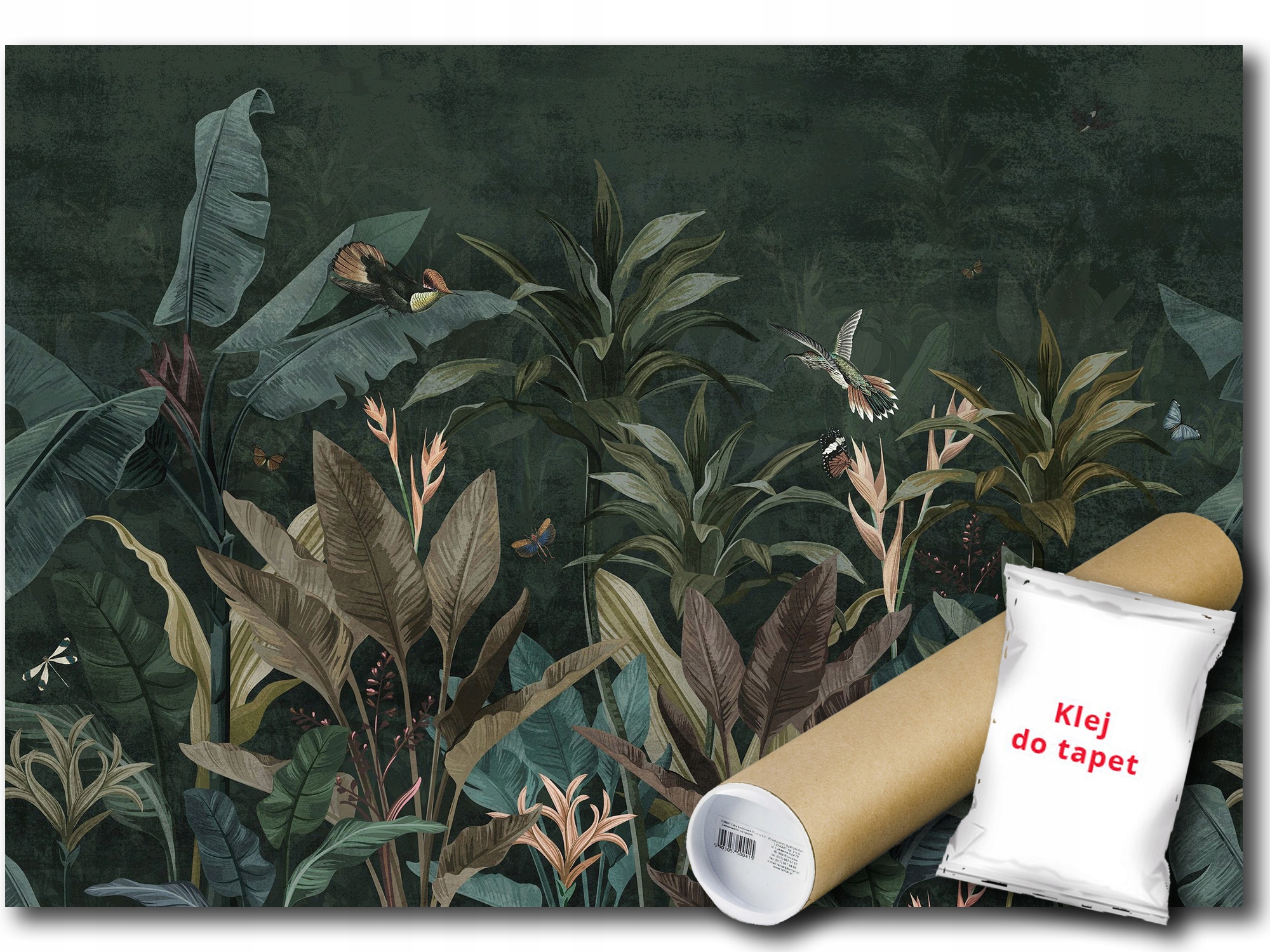 Fototapeta Flizelina Listy Rastliny Vtáky 312x219