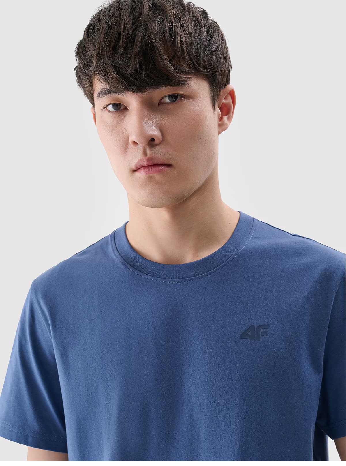 T-SHIRT MĘSKI 4F KOSZULKA BAWEŁNIANA SPORTOWA XXL TTSHM2256 SS25 Kod producenta 4FWMM00TTSHM2256-32S-XXL