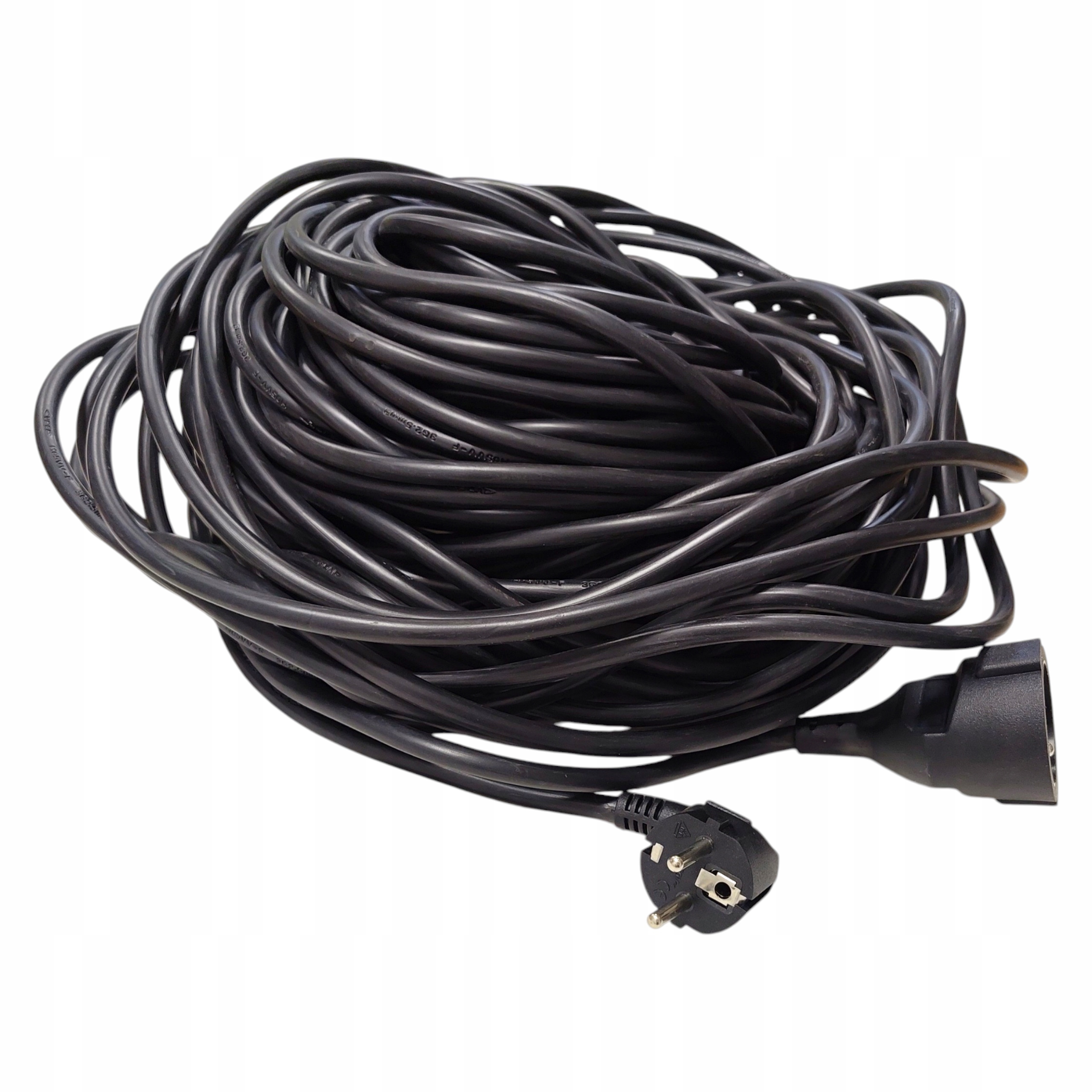 Przedłużacz elektryczny 50m 3x2.5mm² IP44 16A 2800W mocny kabel ogrodowy