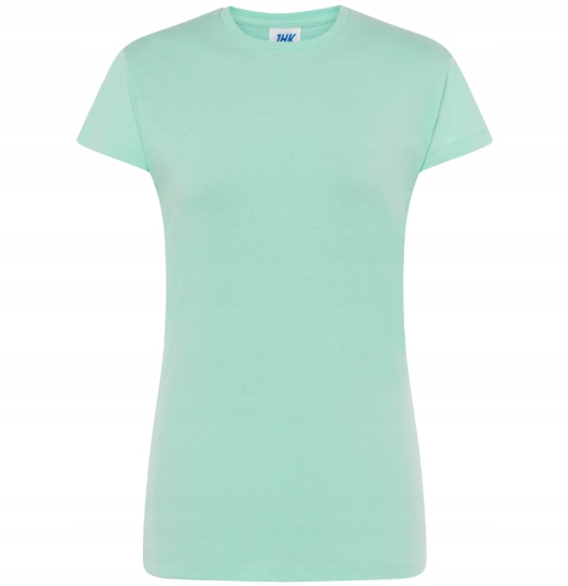 KOSZULKA DAMSKA JHK TSRLCMF MIĘTOWO-ZIELONA L