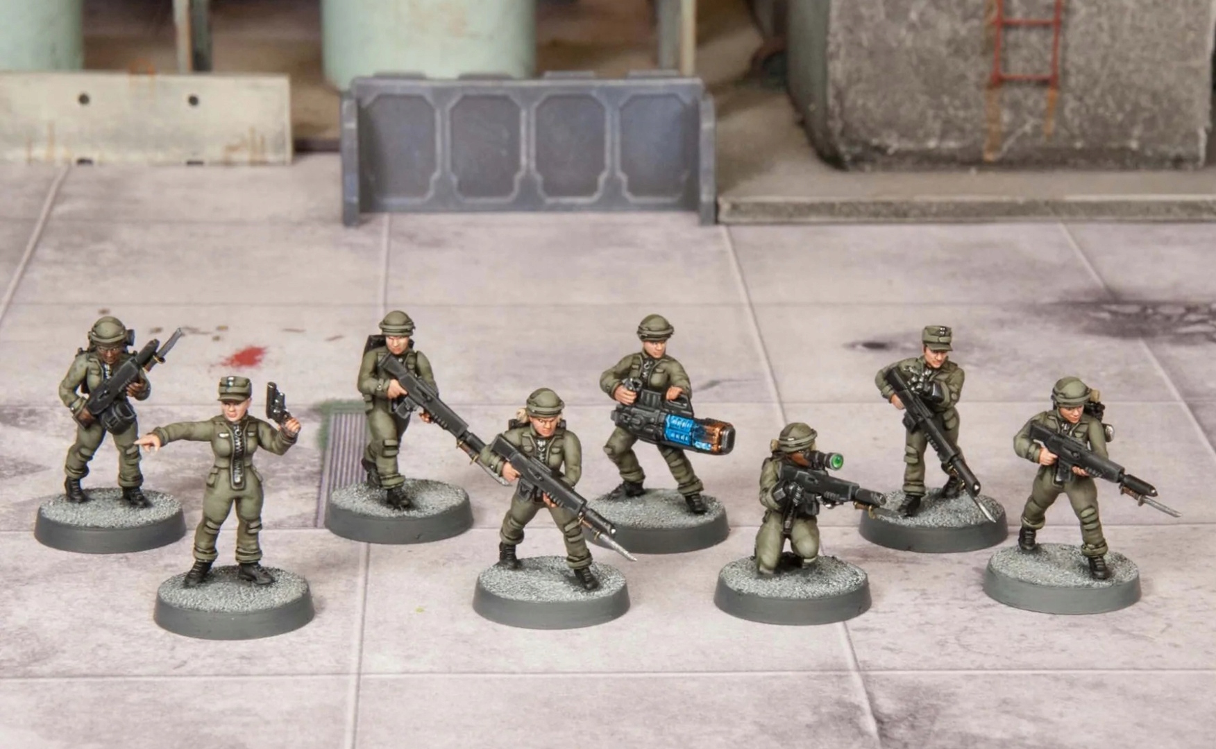 Cannon Fodder 2 - females - 6 szt. Liczba figurek 6