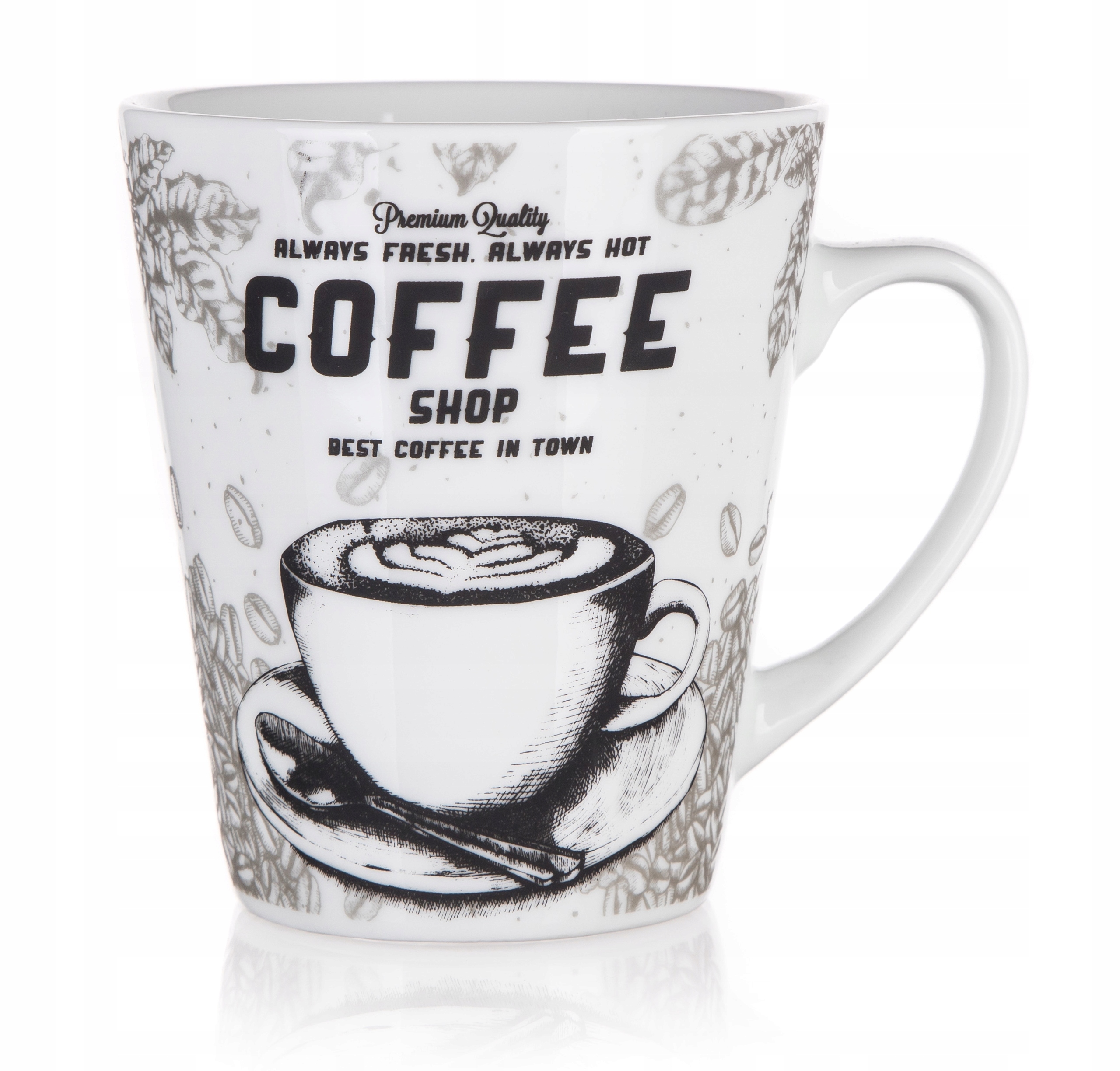 

Kubek Coffee Shop 360ml biały Banquet