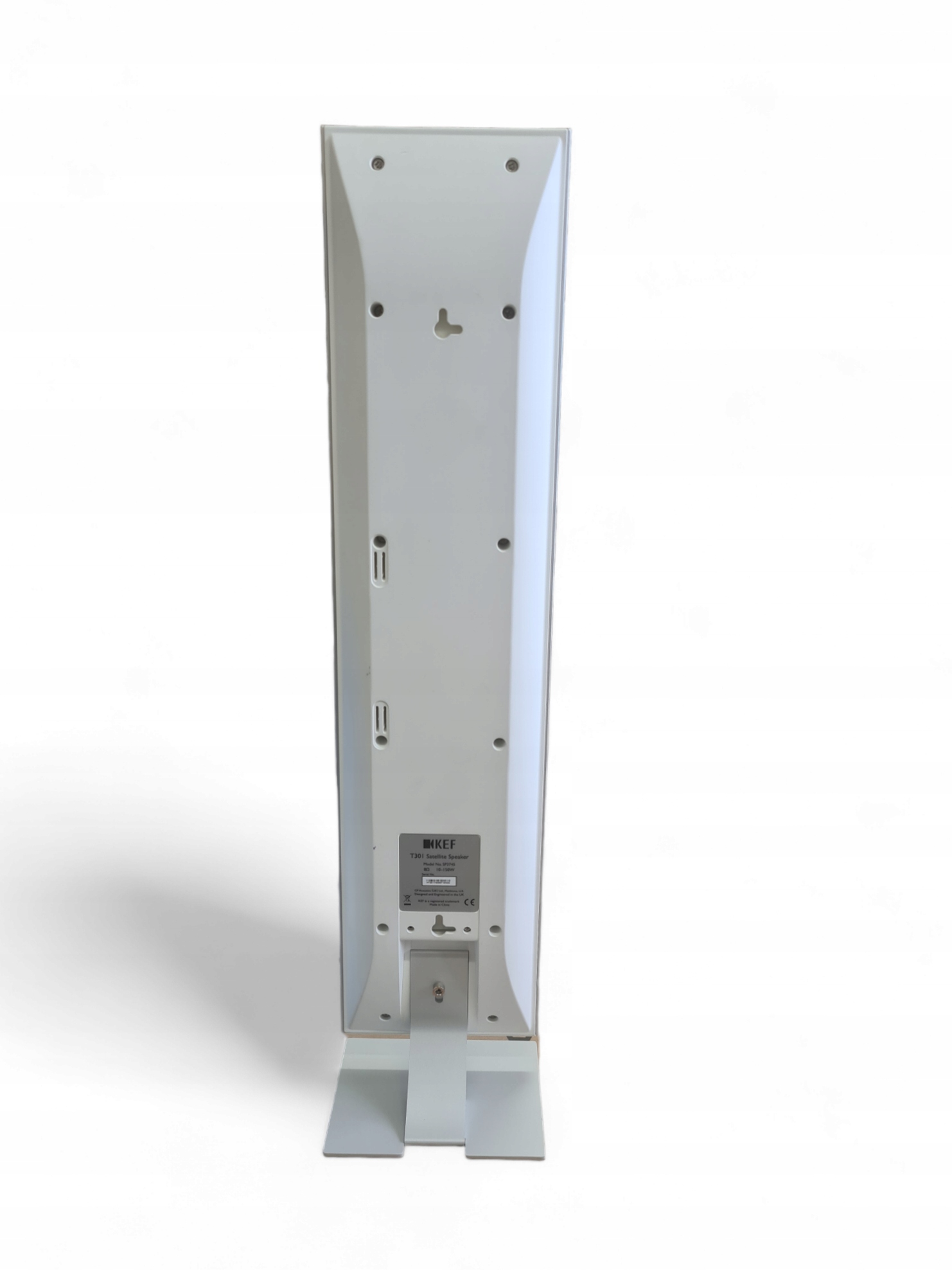 Kino domowe KEF T205 biały 550 W 5.1 używane + podpory KEF T STAND System dźwięku 5.1