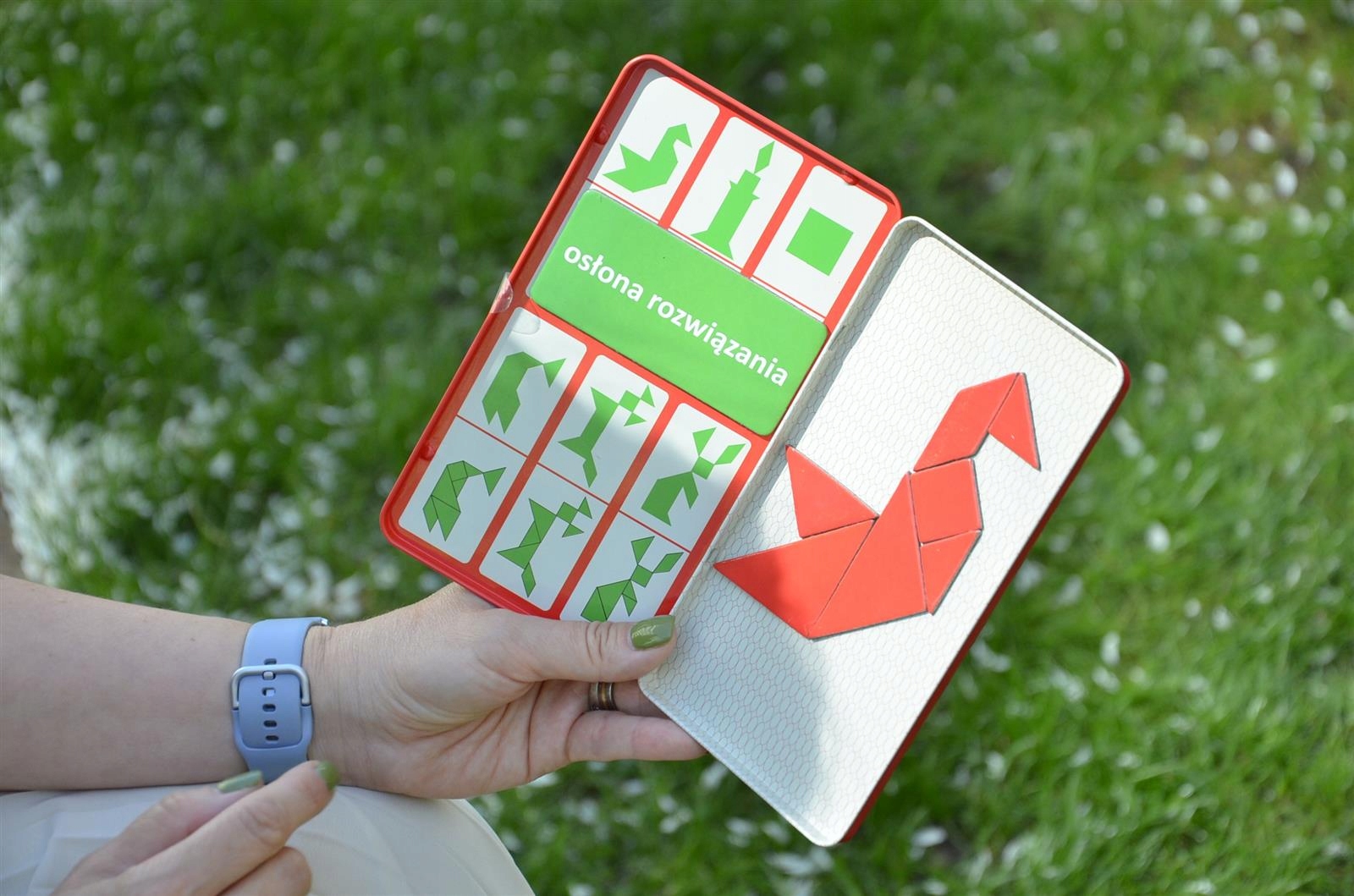 Gra magnetyczna The Purple Cow - Tangram Nazwa Tangram