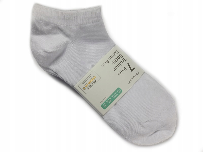 

7x Primark skarpetki Stopki białe 11 lat + 37-40