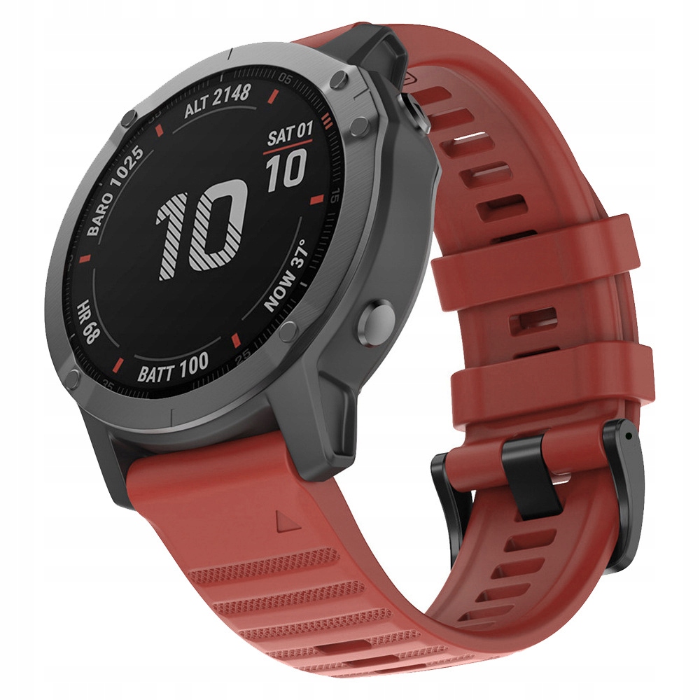 PASEK DO GARMIN FENIX 5 6 7 PRO SOLAR QUICKFIT EASYFIT KOLORY WYSOKA JAKOŚĆ Kolor pomarańczowy
