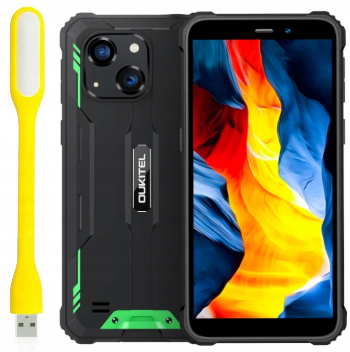 Pancerny Smartphone Oukitel Wp G2 6" 4/64 Ds 6300mAh Android 14 4G Gps Nfc