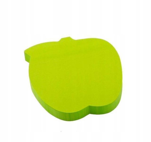 NOTES SAMOPRZYLEPNY KSZTAŁTY JABŁKO