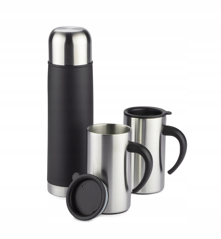 Dárková sada Acon (Termoska 500 ml, 2 šálky 260 Ml)