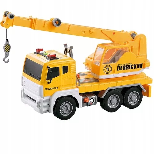 

Dźwig Budowlany Auto Smily Play Światło Dźwięk 30c