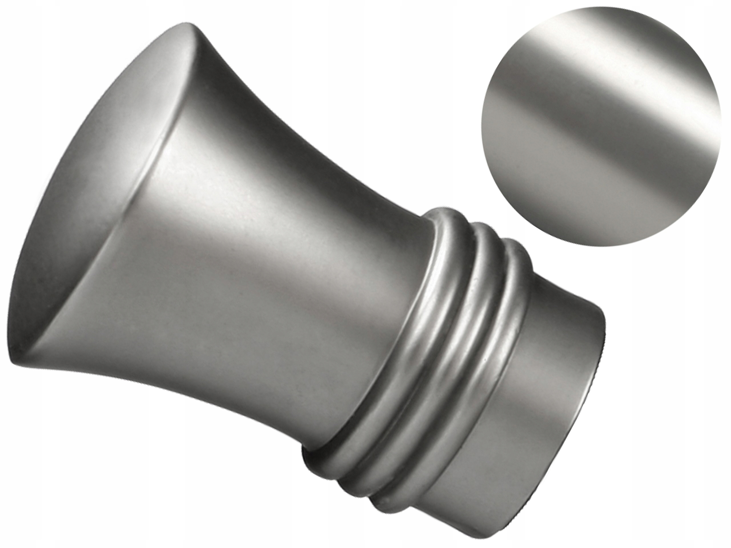 

19 mm Capri zakończenie do karnisza Satyna