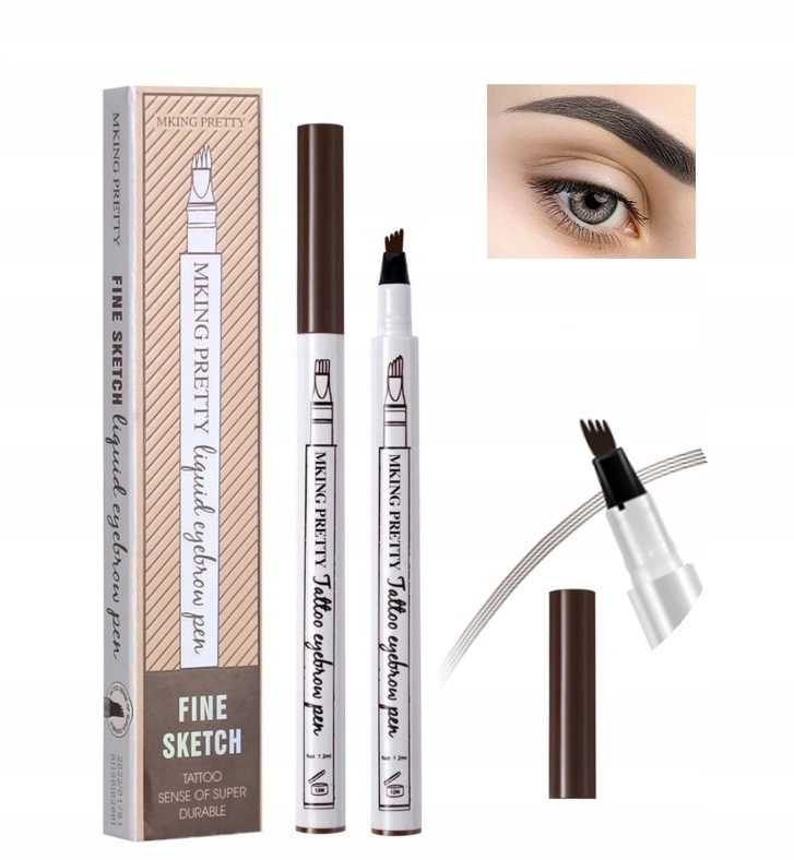 

Marker Do Brwi Microblading Pisak Czarny Black MK4