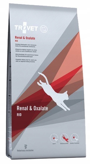 Trovet Rid Renal & Oxalate pro kočky 2,5kg